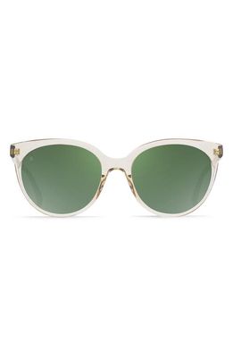 RAEN Lily 54mm Cat Eye Sunglasses in Ginger /Pewter Mirror