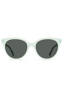 RAEN Lily Cat Eye Sunglasses in Mist/Abyss