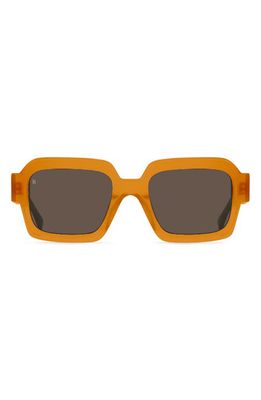 RAEN Mystiq 52mm Polarized Square Sunglasses in Golden Hour/Daydream