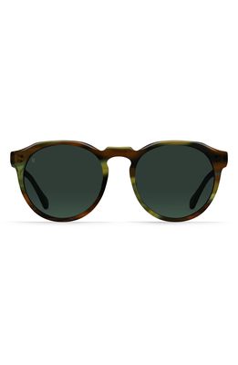 RAEN Remmy 52mm Polarized Round Sunglasses in Cove /Green