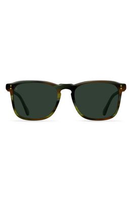 RAEN Wiley 49mm Square Sunglasses in Cove /Green