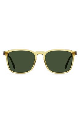 RAEN Wiley 54mm Square Sunglasses in Fennel/Sage