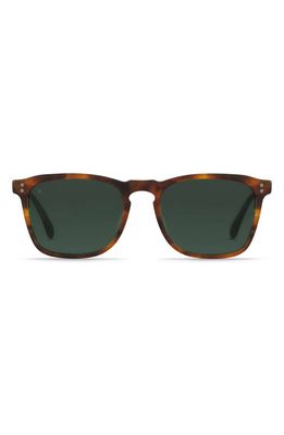 RAEN Wiley Polarized Square Sunglasses in Matte Rootbeer /Brown
