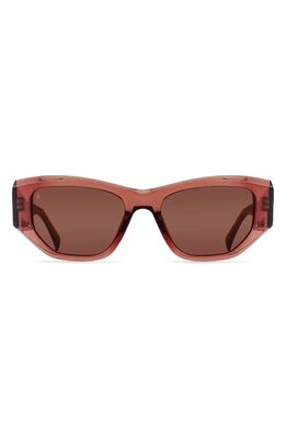 RAEN Ynez 54mm Mirrored Square Sunglasses in Allegra/Teak