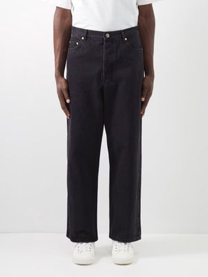 Raey - King Organic-cotton Wide-leg Jeans - Mens - Black
