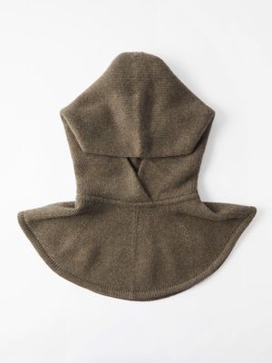 Raey - Knitted Responsible-cashmere Hood - Womens - Light Brown