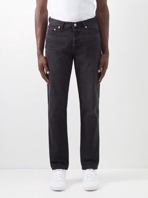 Raey - Line Organic-cotton Slim-leg Jeans - Mens - Black