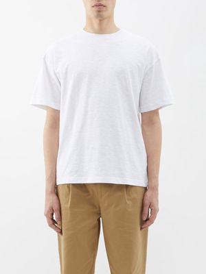 Raey - Organic Cotton Oversized T-shirt - Mens - White