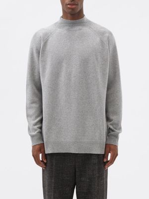 Raey - Responsible Cashmere-blend Turtle-neck Sweater - Mens - Grey