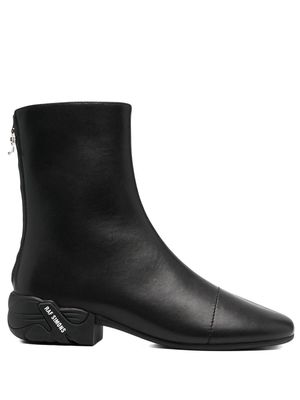 Raf Simons 45mm logo-sole detail boots - Black
