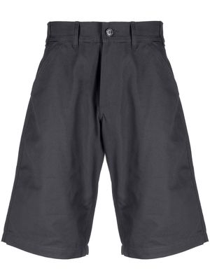 Raf Simons bermuda cotton shorts - Grey