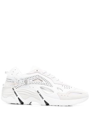 Raf Simons Cylon-21 panelled sneakers - White
