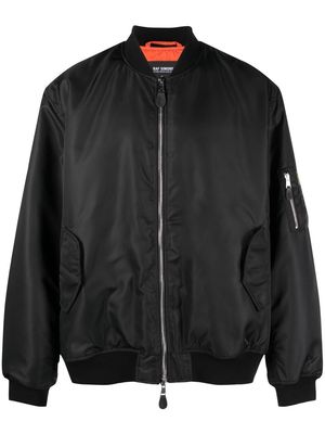 Raf Simons Detached-print bomber jacket - Black
