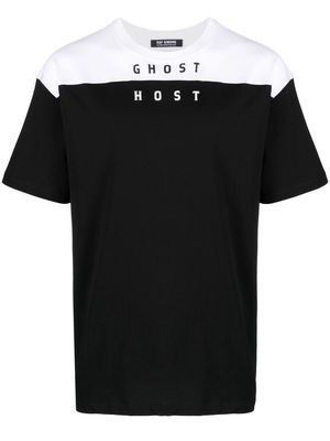 Raf Simons Ghost Host two-tone T-shirt - Black