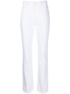 Raf Simons high-waisted cotton jeans - White