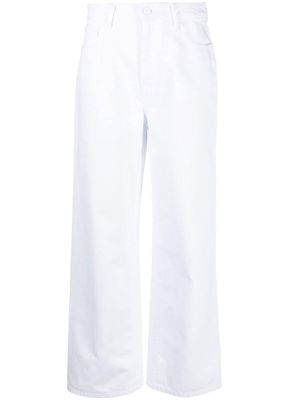 Raf Simons high-waisted straight-leg jeans - White