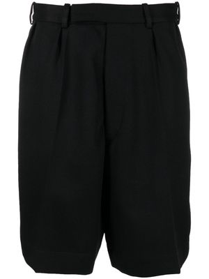 Raf Simons mid-rise drop-crotch shorts - Black