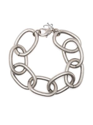 Raf Simons oversize chain bracelet - Silver