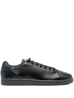 Raf Simons round-toe low-top sneakers - 2017 BRUSHED BLACK