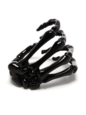 Raf Simons skeletal cuff bracelet - Black