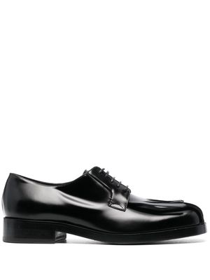 Raf Simons square-toe Derby shoes - Black