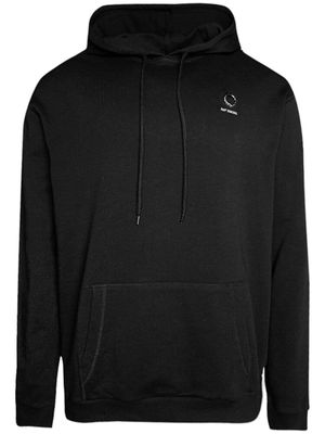 Raf Simons X Fred Perry Patched Overhead hoodie - Black