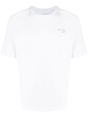 rag & bone 425 logo-print cotton T-shirt - Black