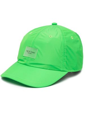 rag & bone Addison logo-patch baseball cap - Green