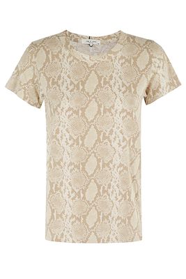 Rag & Bone Allover Snake Tee