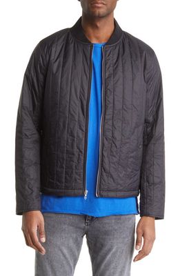 rag & bone Asher Quilted Jacket in Blk