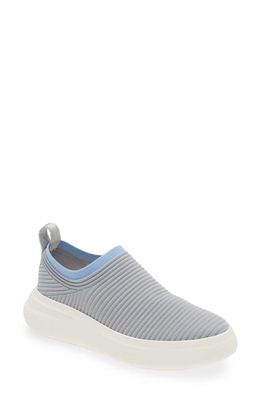 rag & bone Brixley Knit Slip-On Sneaker in Grey/Blue