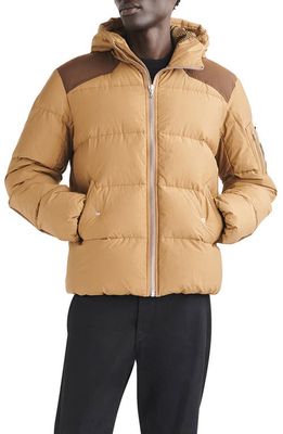 rag & bone Byron Quilted Hooded Down Jacket in Erm