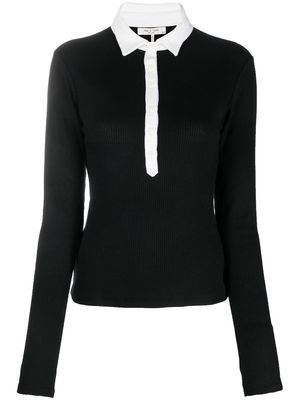 rag & bone collared button-front shirt - Black