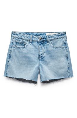 rag & bone Dre Low Rise Cutoff Denim Shorts in Amal