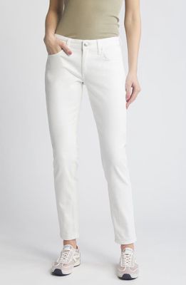 rag & bone Dre Low Rise Slim Boyfriend Jeans in Optic White