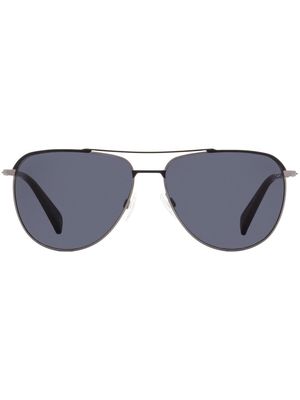 RAG & BONE EYEWEAR tinted pilot-frame sunglasses - Silver