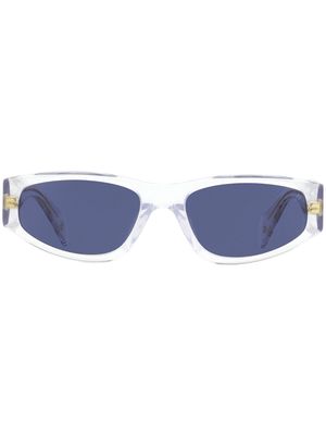RAG & BONE EYEWEAR tinted rectangle-frame sunglasses - White