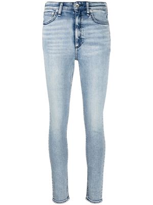 Rag & Bone faded-denim skinny jeans - Blue