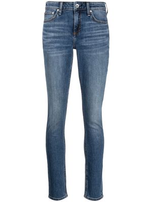 Rag & Bone faded-effect skinny jeans - Blue