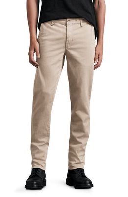 rag & bone Fit 2 Action Loopback Slim Fit Chino Pants in Willow