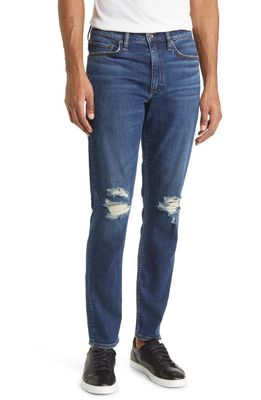 rag & bone Fit 2 Authentic Stretch Ripped Slim Fit Jeans in Capital