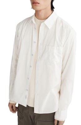 rag & bone Fit 2 Slim Fit Ripstop Yokohama Button-Up Shirt in Marsh