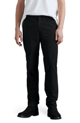 rag & bone Fit 2 Stretch Cotton Chino Pants in Blk
