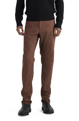 rag & bone Fit 4 Authentic Stretch Straight Leg Jeans in Brown