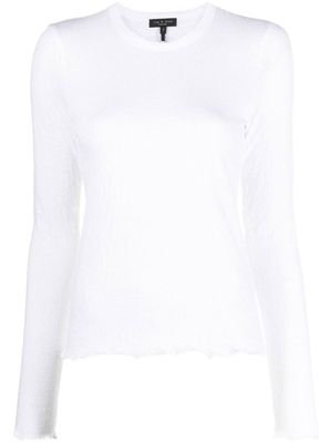 Rag & Bone Gemma jacquard-knit jumper - White