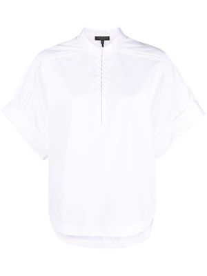 rag & bone graphic-print shirt blouse - White