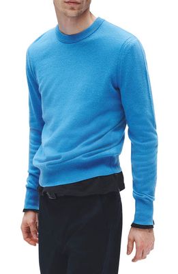 rag & bone Harding Cashmere Crewneck Sweater in Blue