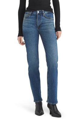 rag & bone Harlow Mid Rise Straight Leg Jeans in Kendra