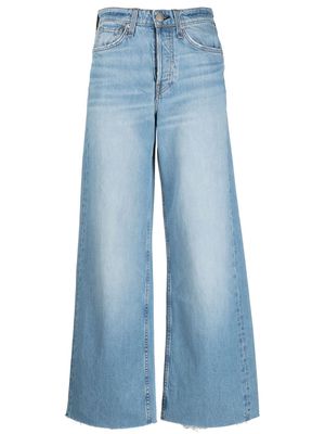 Rag & Bone high-rise wide-leg jeans - Blue