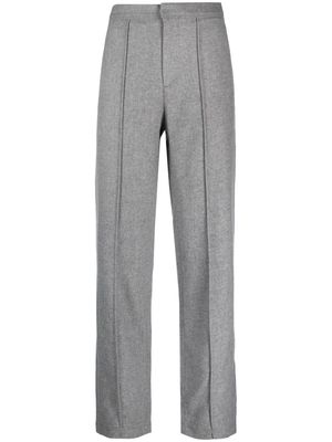 rag & bone high-waisted straight-leg trousers - Grey